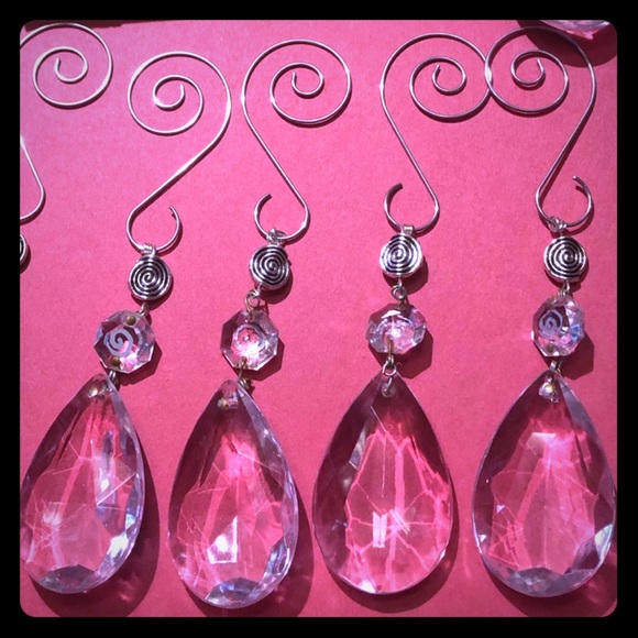 Vintage Crystal Spiral Ornament II - Picture 2 of 8